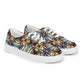 DMV 0104 Conceptual Artsy Women’s lace-up canvas shoes