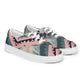 DMV 0306 Boho Women’s lace-up canvas shoes