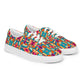 DMV 0338 Vintage Artsy Women’s lace-up canvas shoes