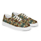 DMV 1052 Conceptual Artsy Women’s lace-up canvas shoes