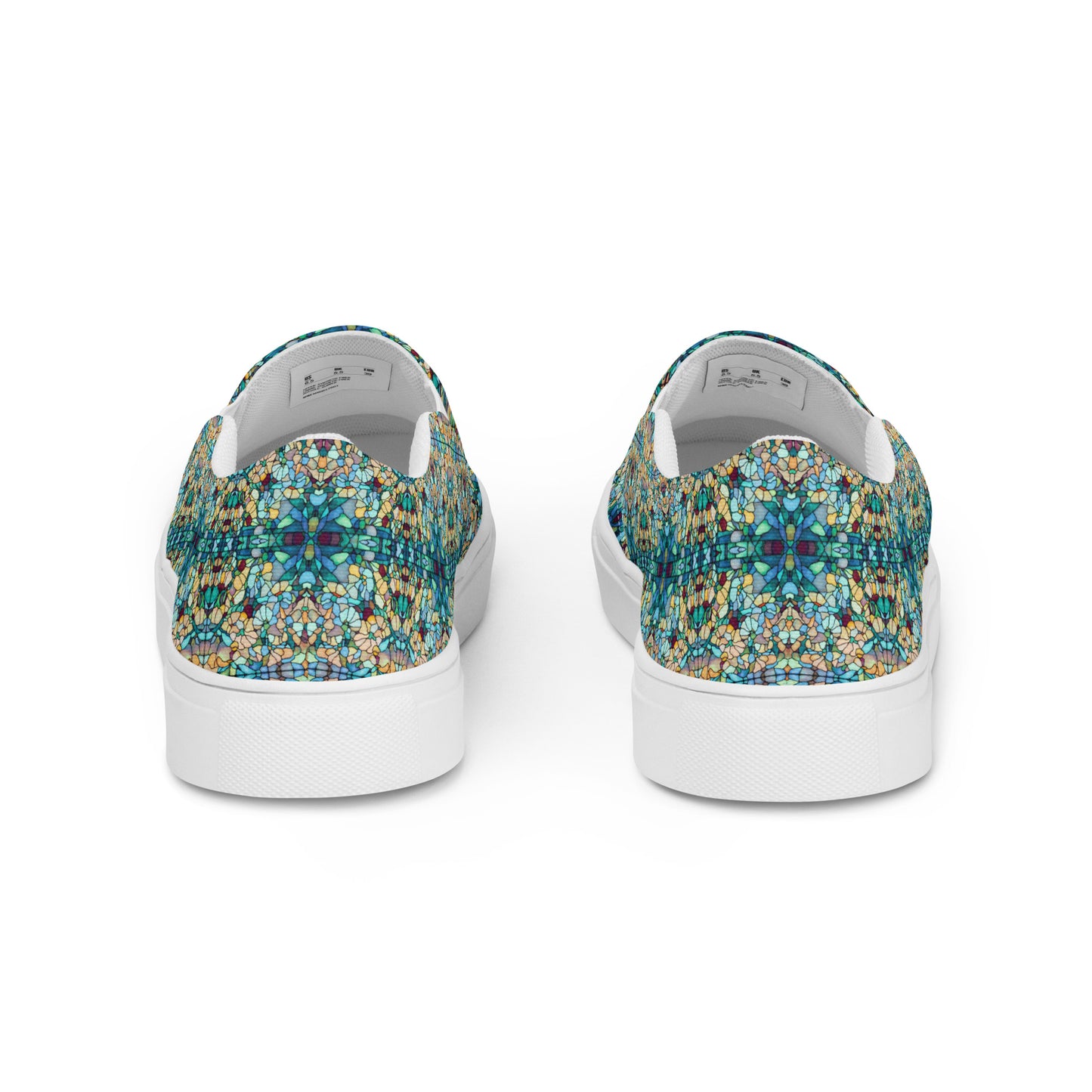 DMV 0254 Chic Boho Women’s slip-on canvas shoes