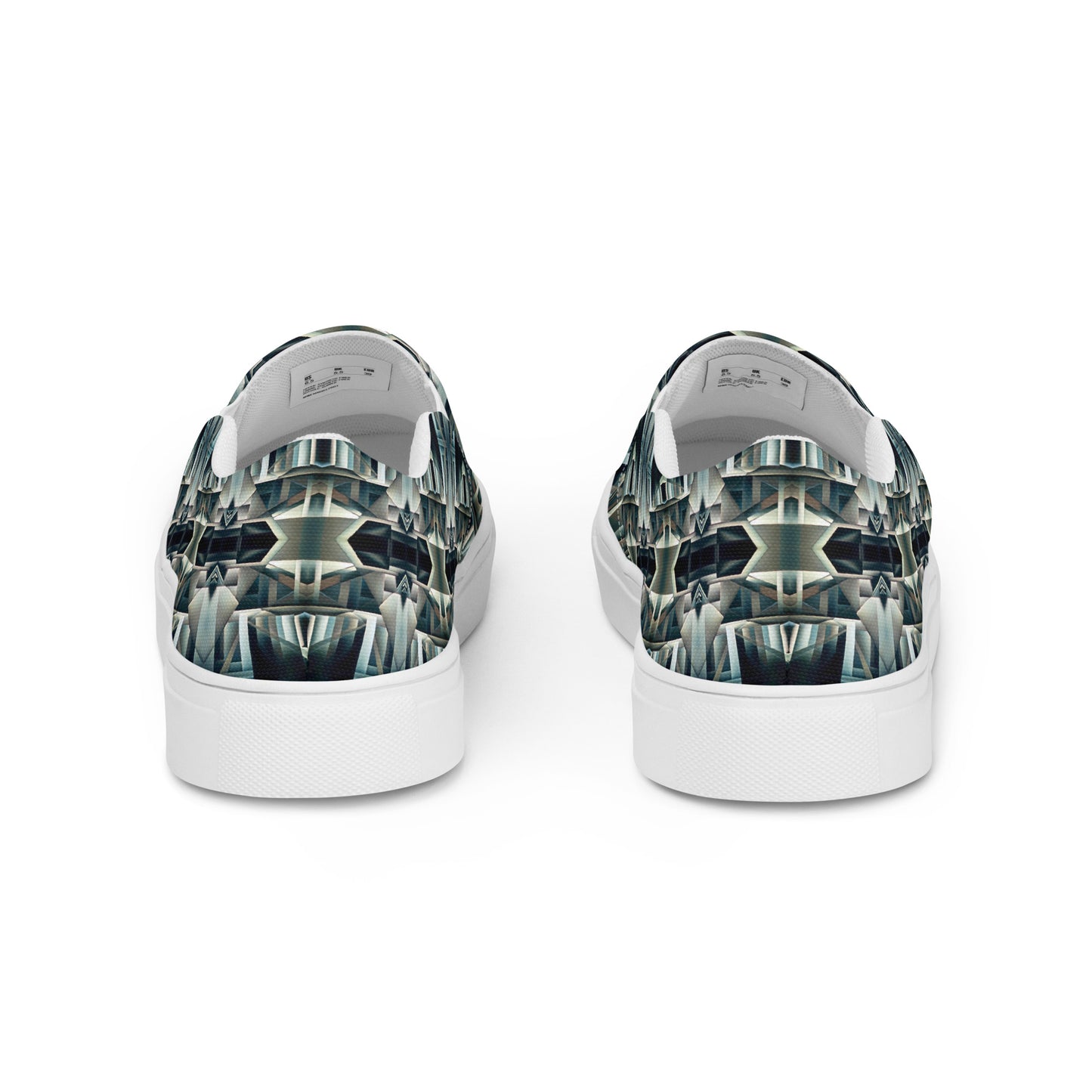 DMV 0414 Conceptual Artsy Women’s slip-on canvas shoes