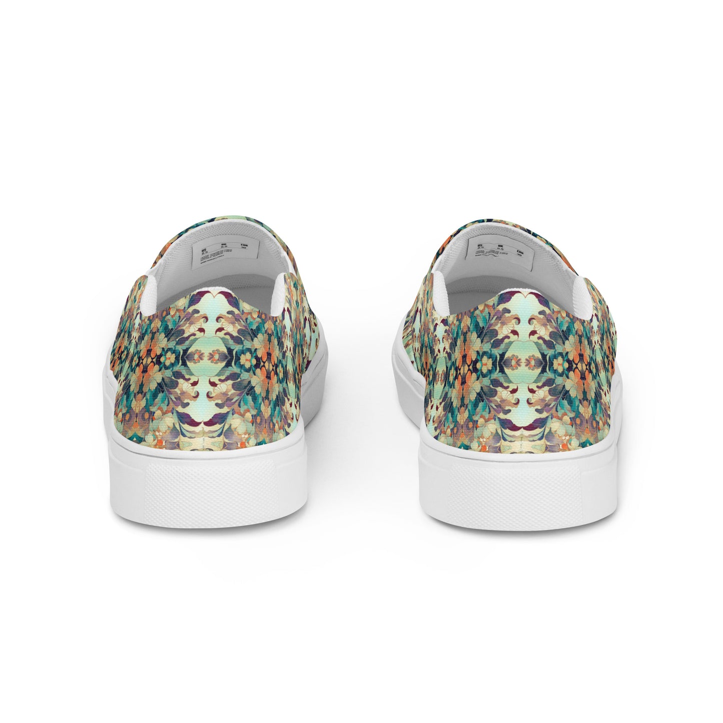 DMV 0408 Chic Boho Women’s slip-on canvas shoes