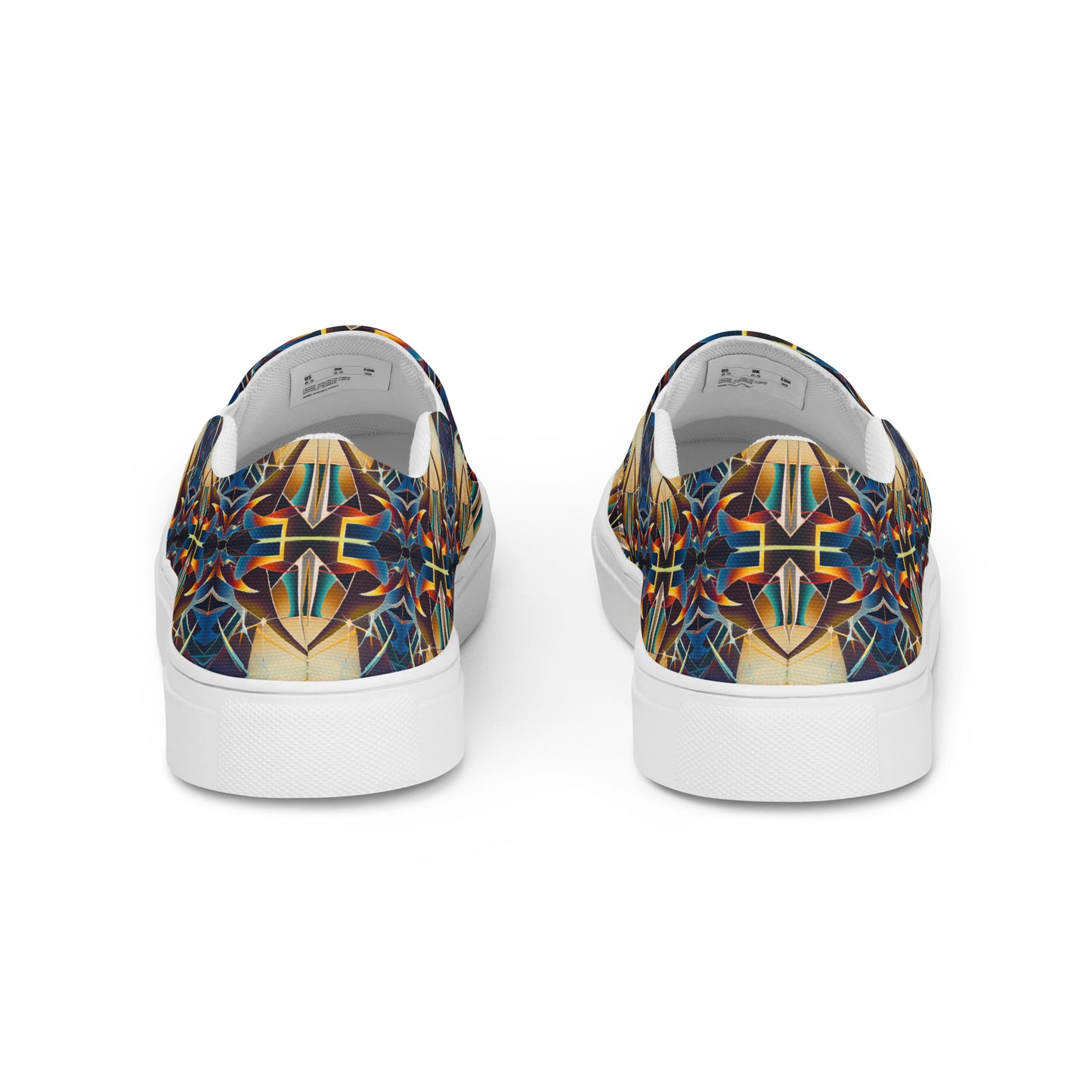 DMV 0406 Conceptual Artsy Women’s slip-on canvas shoes