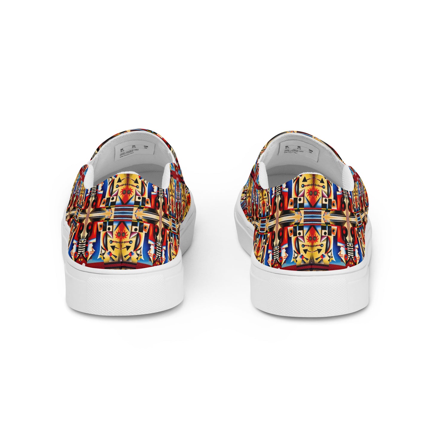 DMV 0623 Chic Boho Women’s slip-on canvas shoes