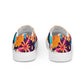 DMV 0770 Floral Women’s slip-on canvas shoes