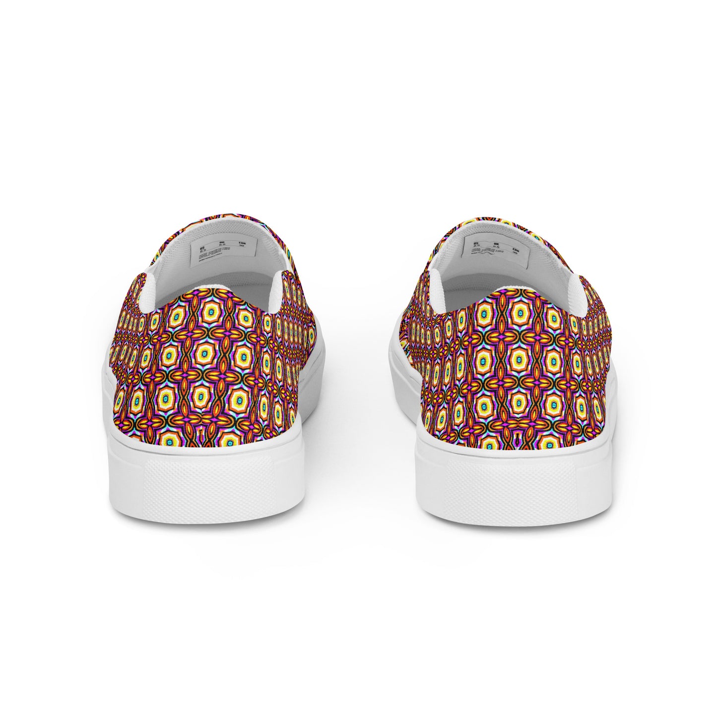 DMV 0752 Chic Boho Women’s slip-on canvas shoes