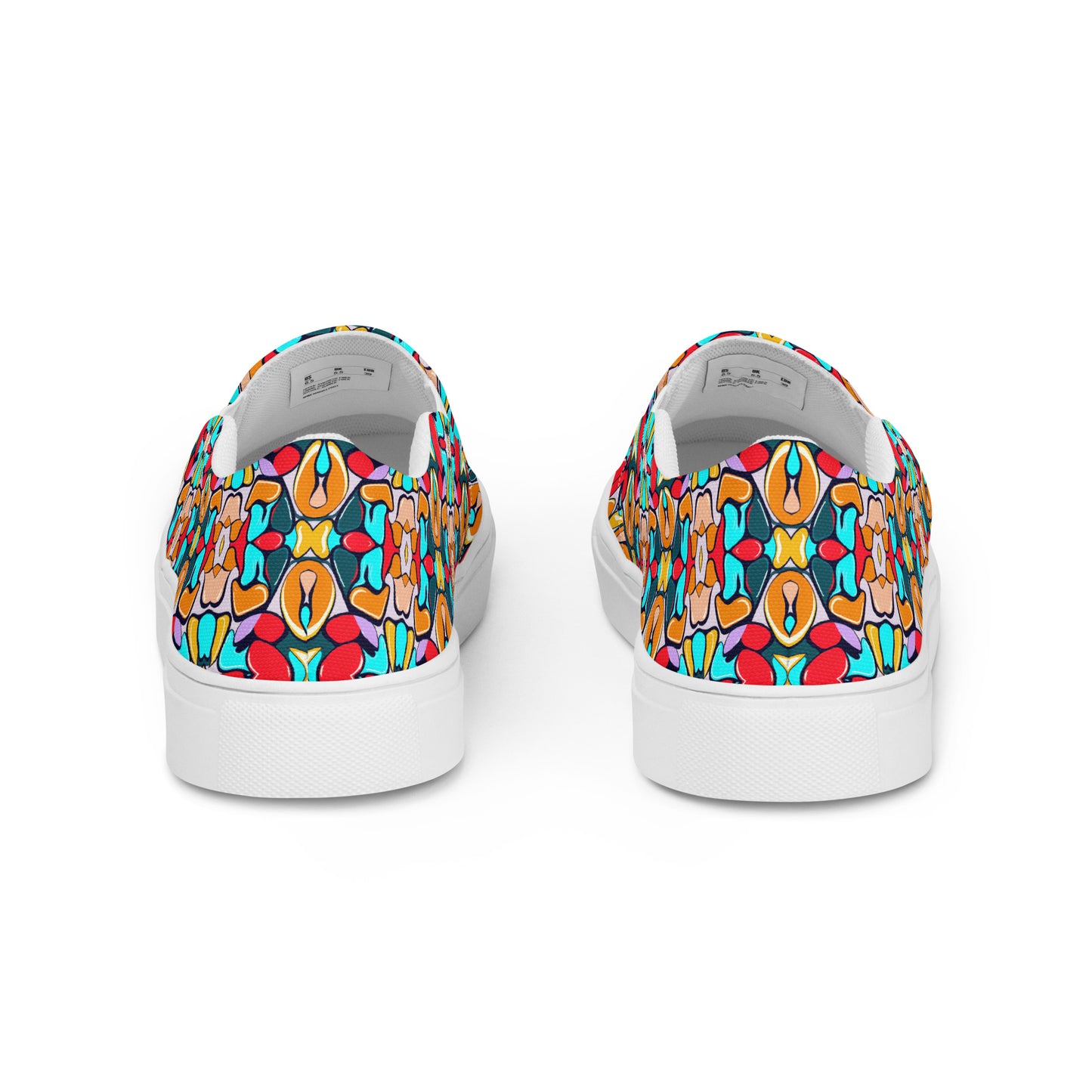 DMV 0388 Vintage Artsy Women’s slip-on canvas shoes