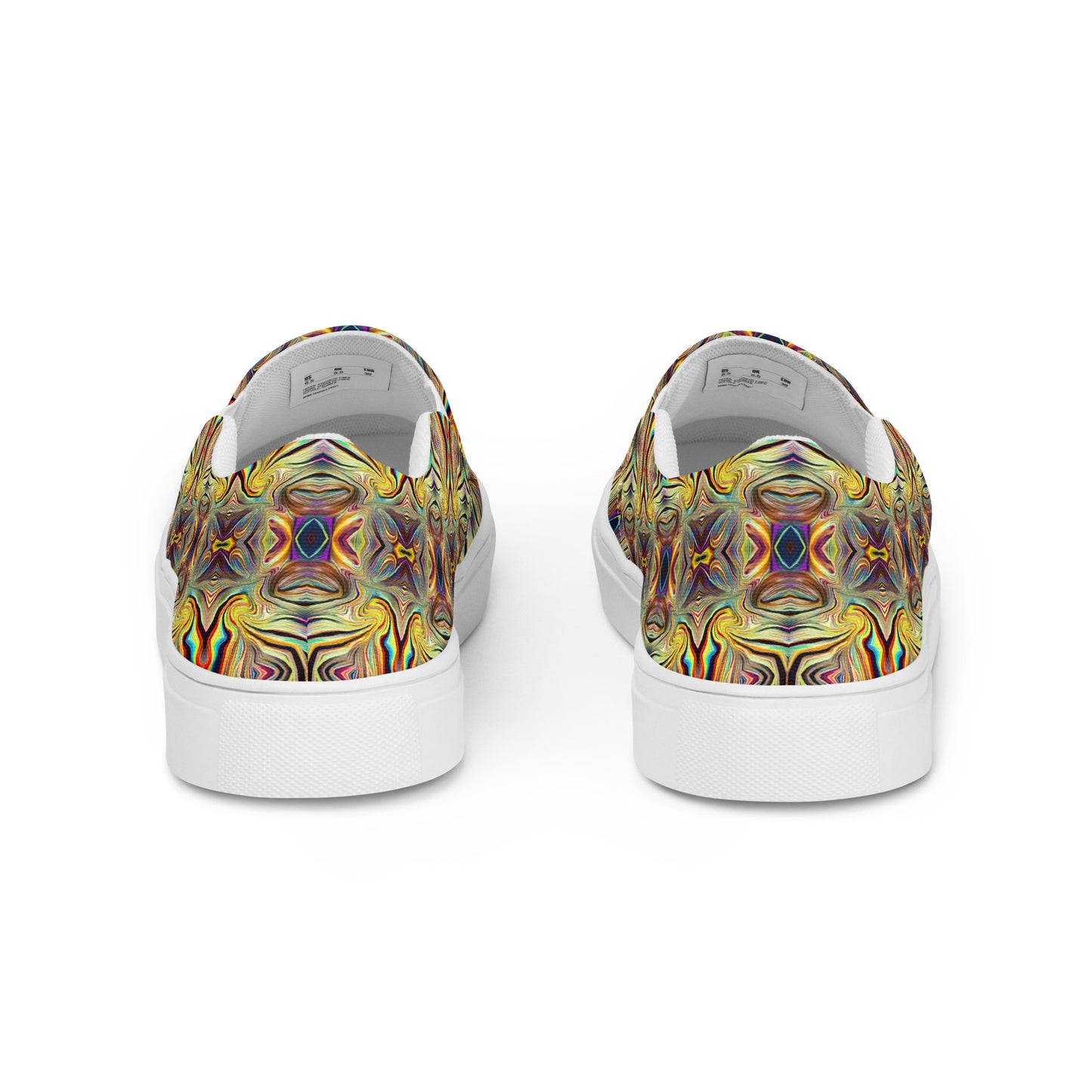 DMV 0943 Psy Artsy Women’s slip-on canvas shoes