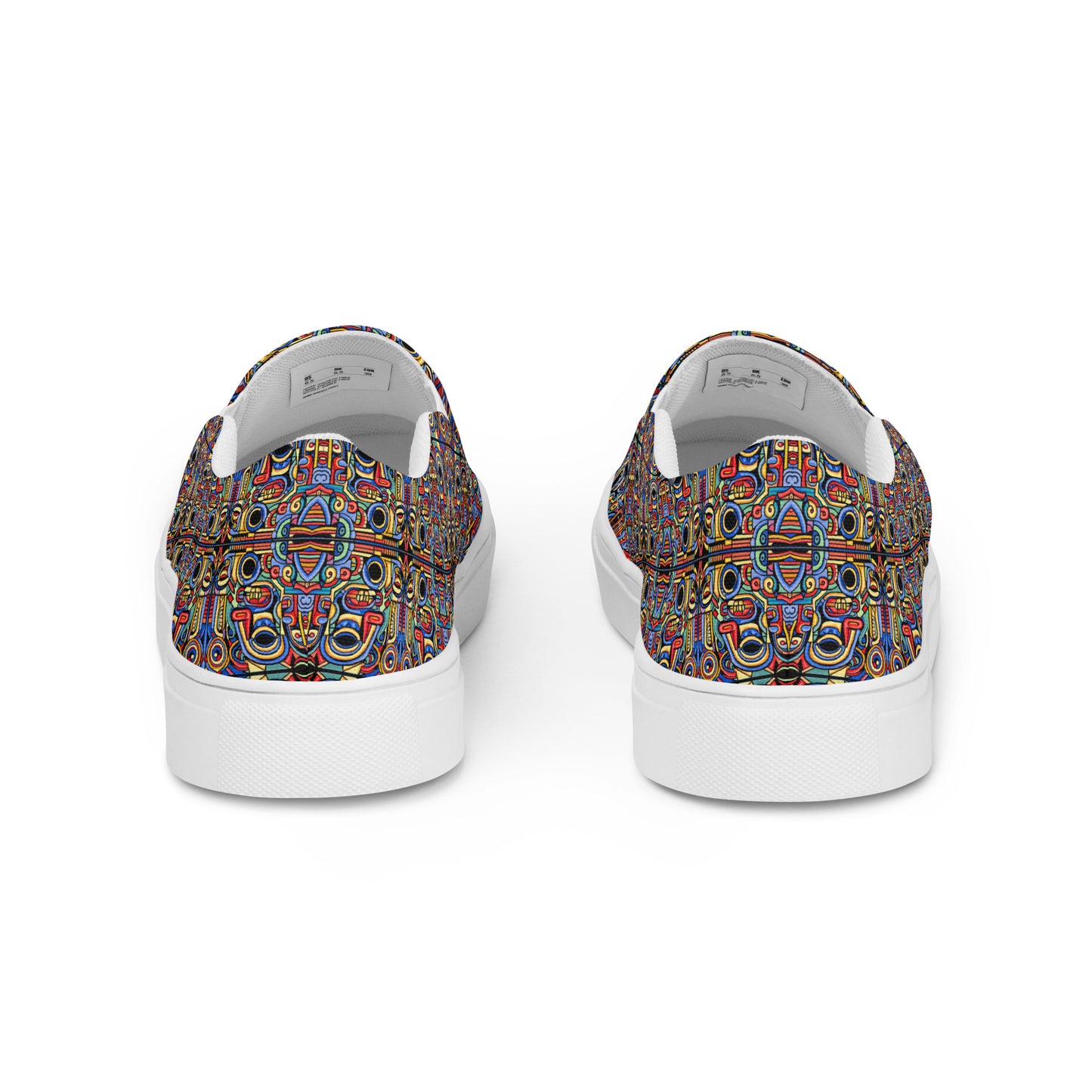 DMV 1338 Psy Artsy Women’s slip-on canvas shoes