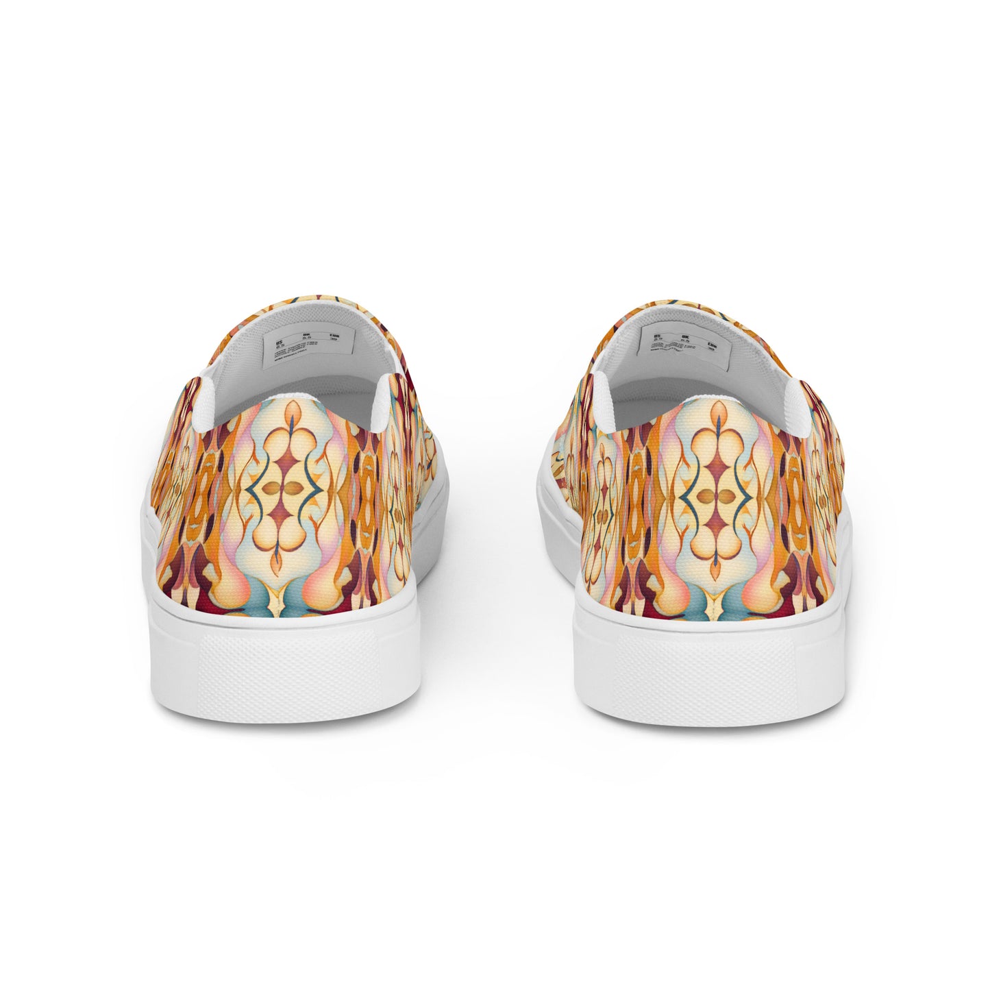 DMV 0384 Classic Boho Women’s slip-on canvas shoes