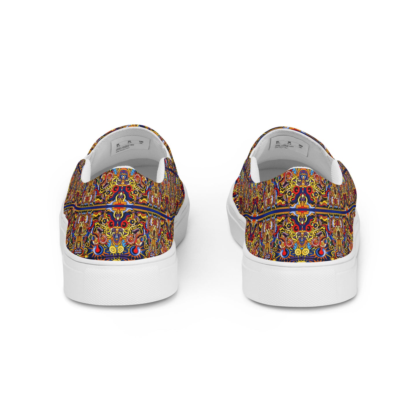 DMV 1183 Psy Artsy Women’s slip-on canvas shoes