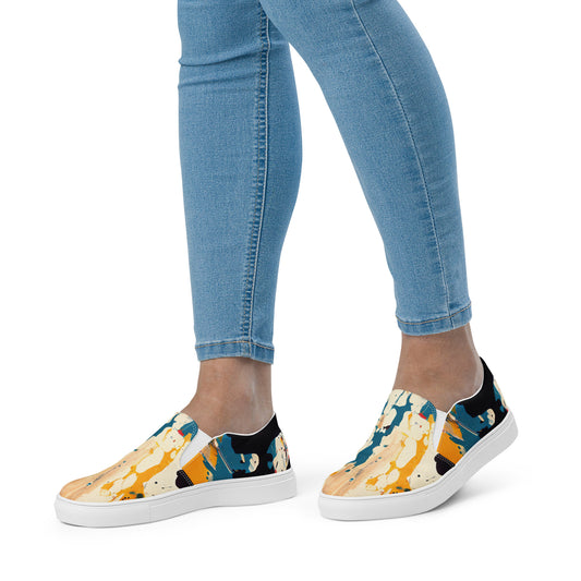 DMV 0218 Avant Garde Women’s slip-on canvas shoes