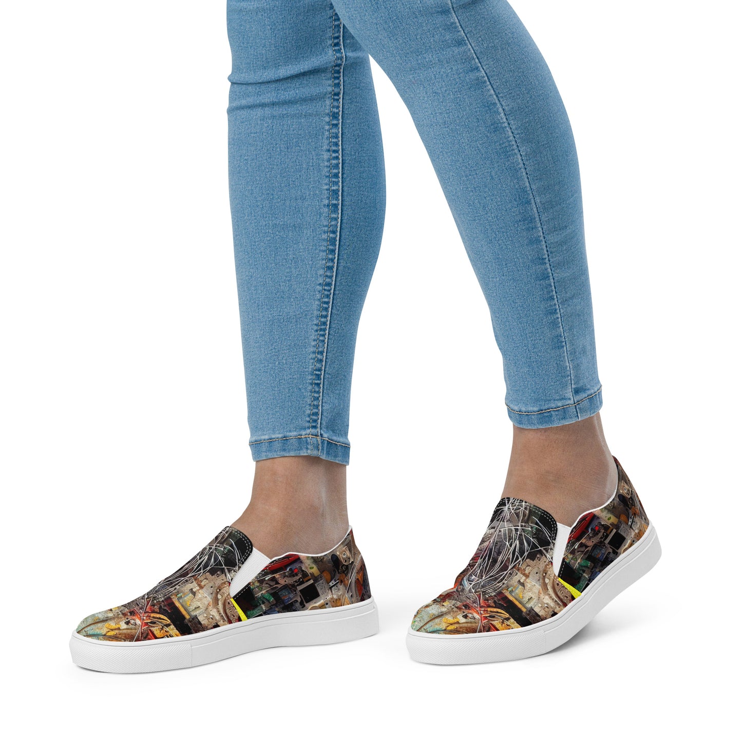 DMV 0271 Avant Garde Women’s slip-on canvas shoes