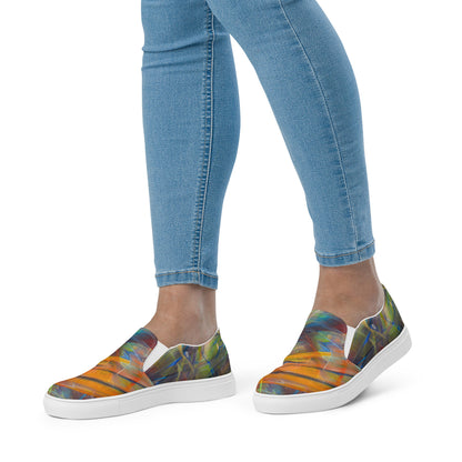 DMV 0248 Avant Garde Women’s slip-on canvas shoes