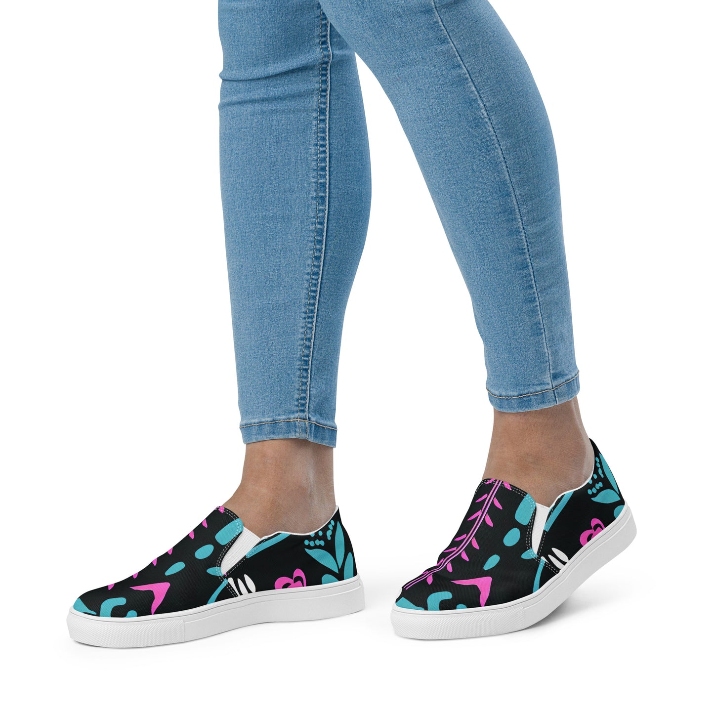 DMV 0122 Boho Women’s slip-on canvas shoes