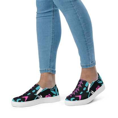 DMV 0122 Boho Women’s slip-on canvas shoes