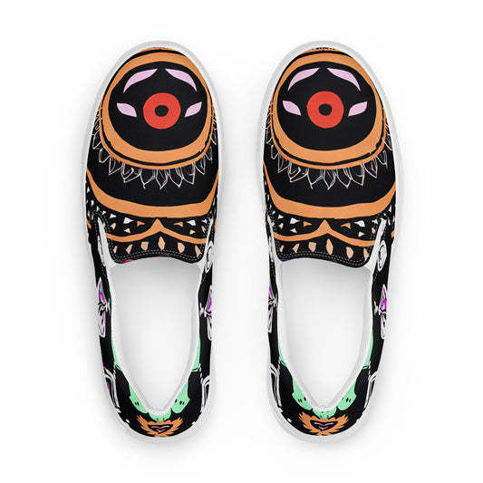 DMV 0180 Boho Women’s slip-on canvas shoes