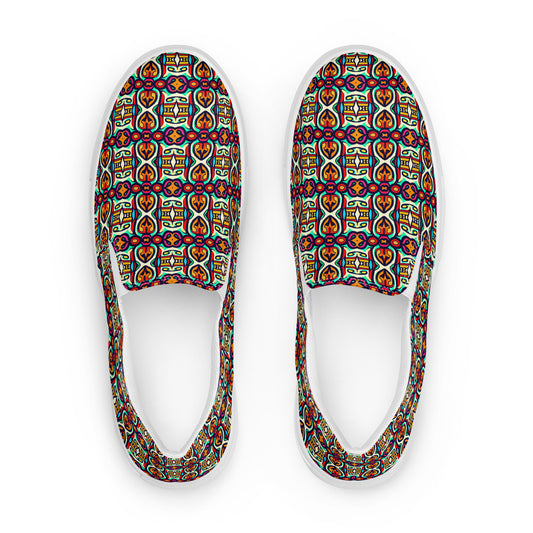 DMV 1348 Psy Artsy Women’s slip-on canvas shoes