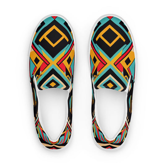 DMV 0155 Boho Women’s slip-on canvas shoes