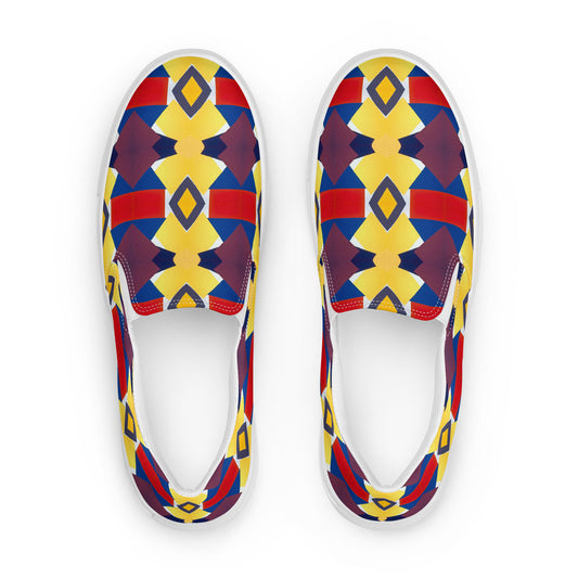 DMV 0418 Classic Boho Women’s slip-on canvas shoes