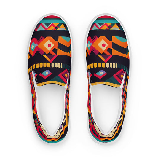 DMV 0409 Boho Women’s slip-on canvas shoes