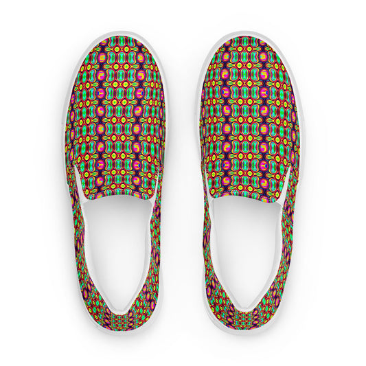 DMV 1343 Psy Artsy Women’s slip-on canvas shoes