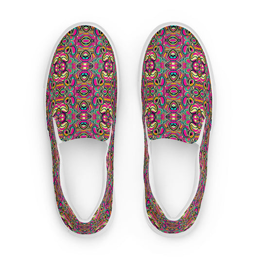 DMV 1257 Psy Artsy Women’s slip-on canvas shoes