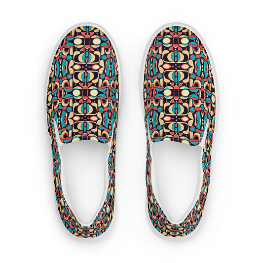 DMV 1105 Vintage Artsy Women’s slip-on canvas shoes