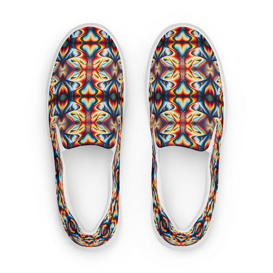 DMV 0696 Psy Artsy Women’s slip-on canvas shoes