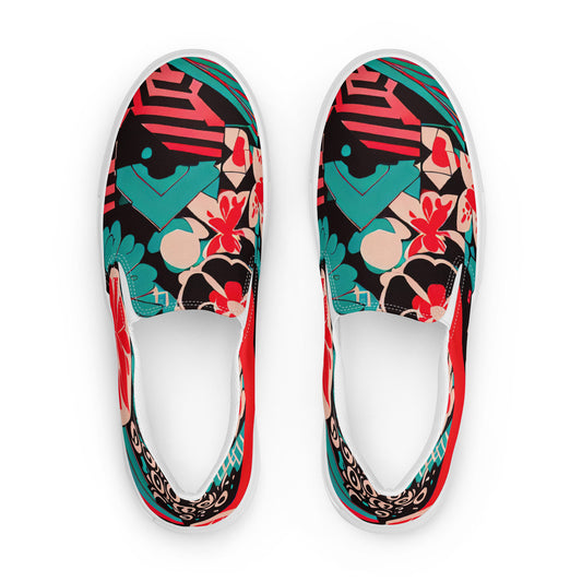 DMV 0920 Boho Women’s slip-on canvas shoes