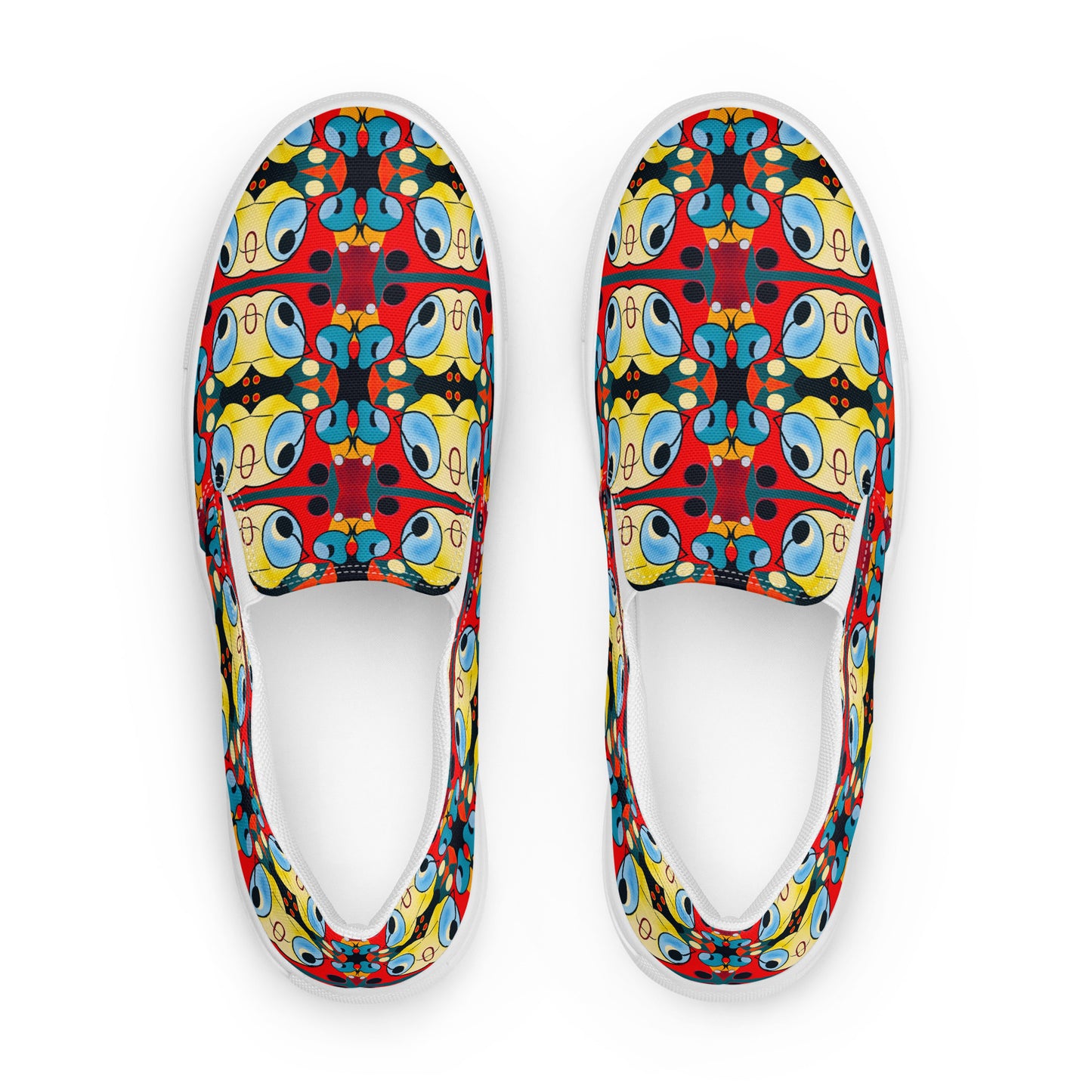 DMV 1663 Vintage Artsy Women’s slip-on canvas shoes