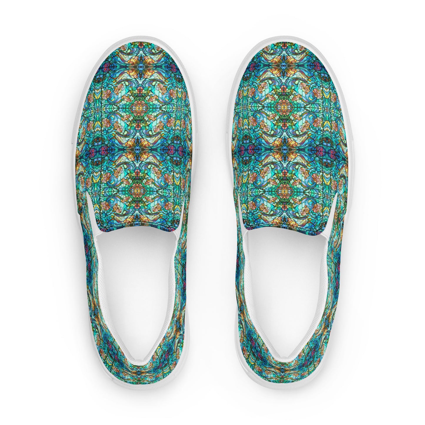 DMV 0966 Chic Boho Women’s slip-on canvas shoes