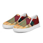 DMV 0251 Abstract Art Women’s slip-on canvas shoes