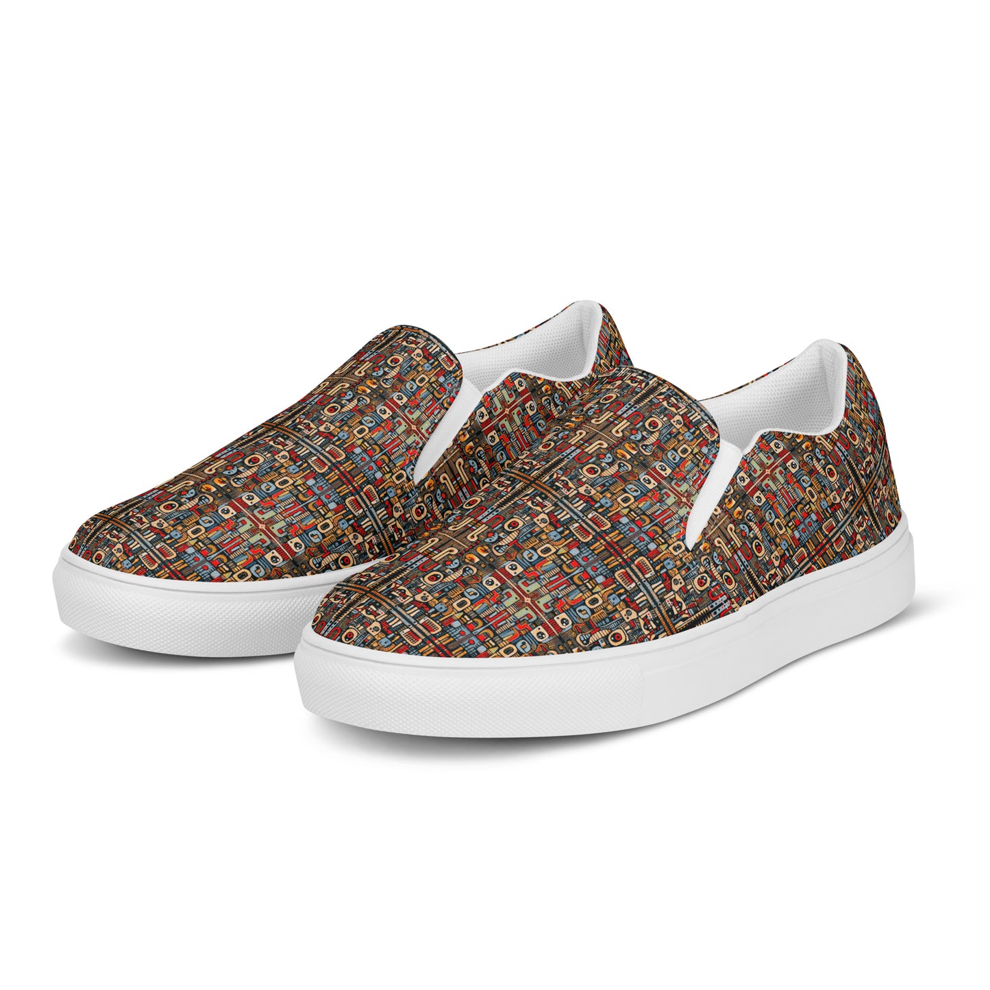 DMV 0280 Classic Boho Women’s slip-on canvas shoes