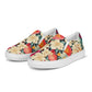 DMV 0260 Floral Women’s slip-on canvas shoes