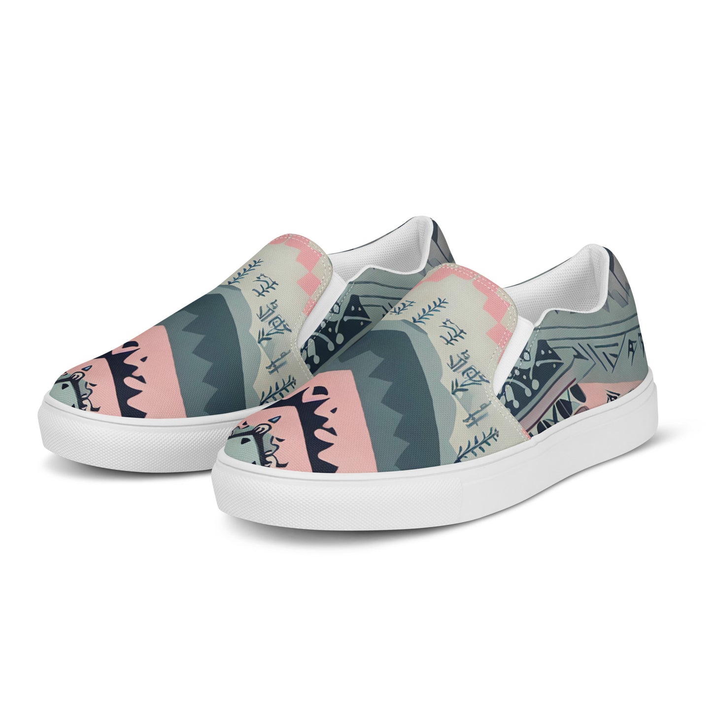 DMV 0306 Boho Women’s slip-on canvas shoes