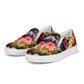 DMV 1522 Floral Women’s slip-on canvas shoes