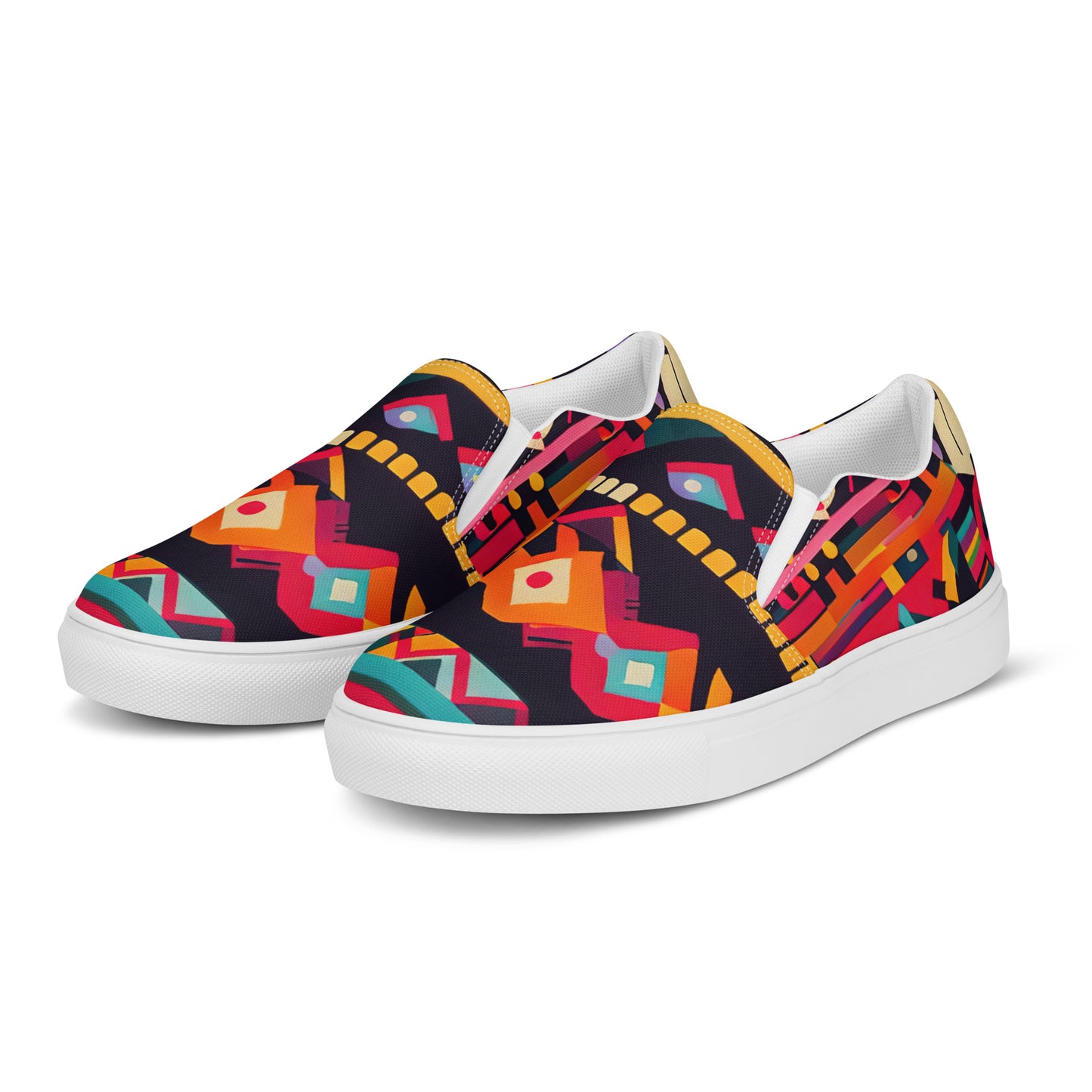 DMV 0409 Boho Women’s slip-on canvas shoes