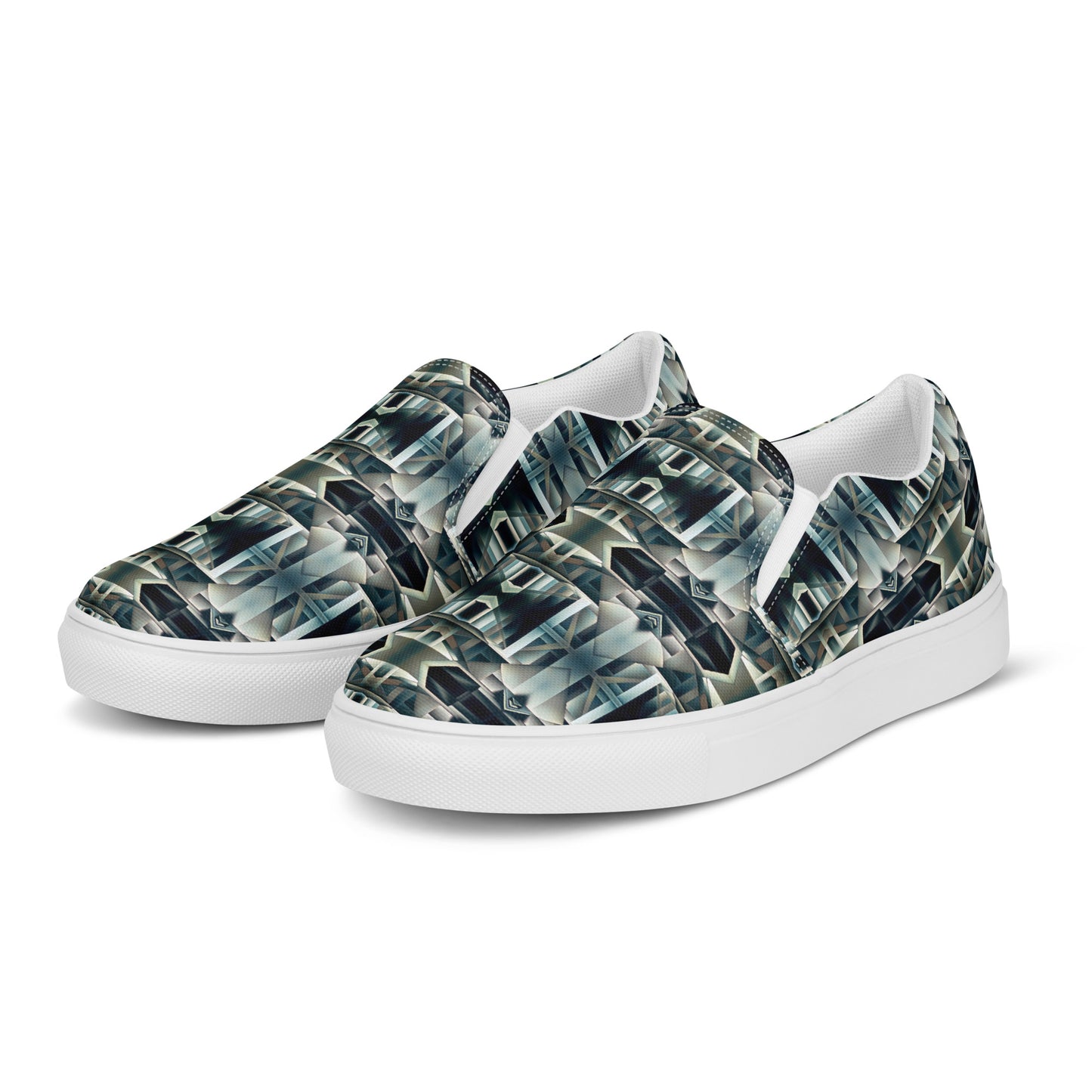 DMV 0414 Conceptual Artsy Women’s slip-on canvas shoes