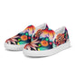 DMV 1375 Floral Women’s slip-on canvas shoes