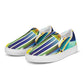 DMV 1030 Retro Art Women’s slip-on canvas shoes