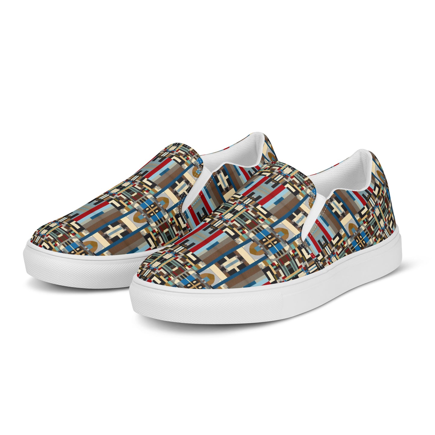 DMV 1969 Chic Boho Women’s slip-on canvas shoes