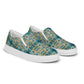 DMV 0254 Chic Boho Women’s slip-on canvas shoes