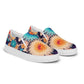 DMV 0404 Floral Women’s slip-on canvas shoes