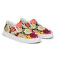 DMV 0260 Floral Women’s slip-on canvas shoes