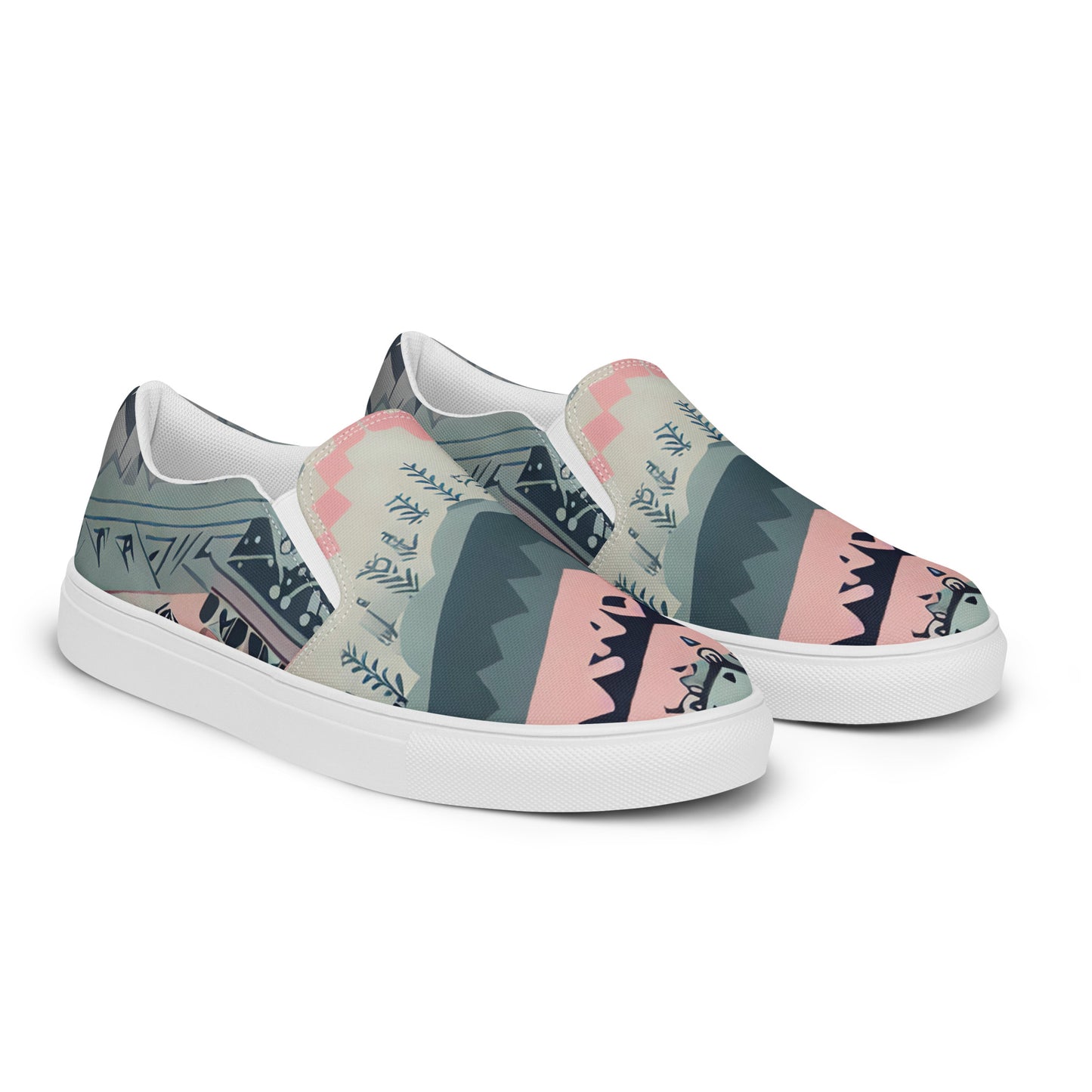 DMV 0306 Boho Women’s slip-on canvas shoes