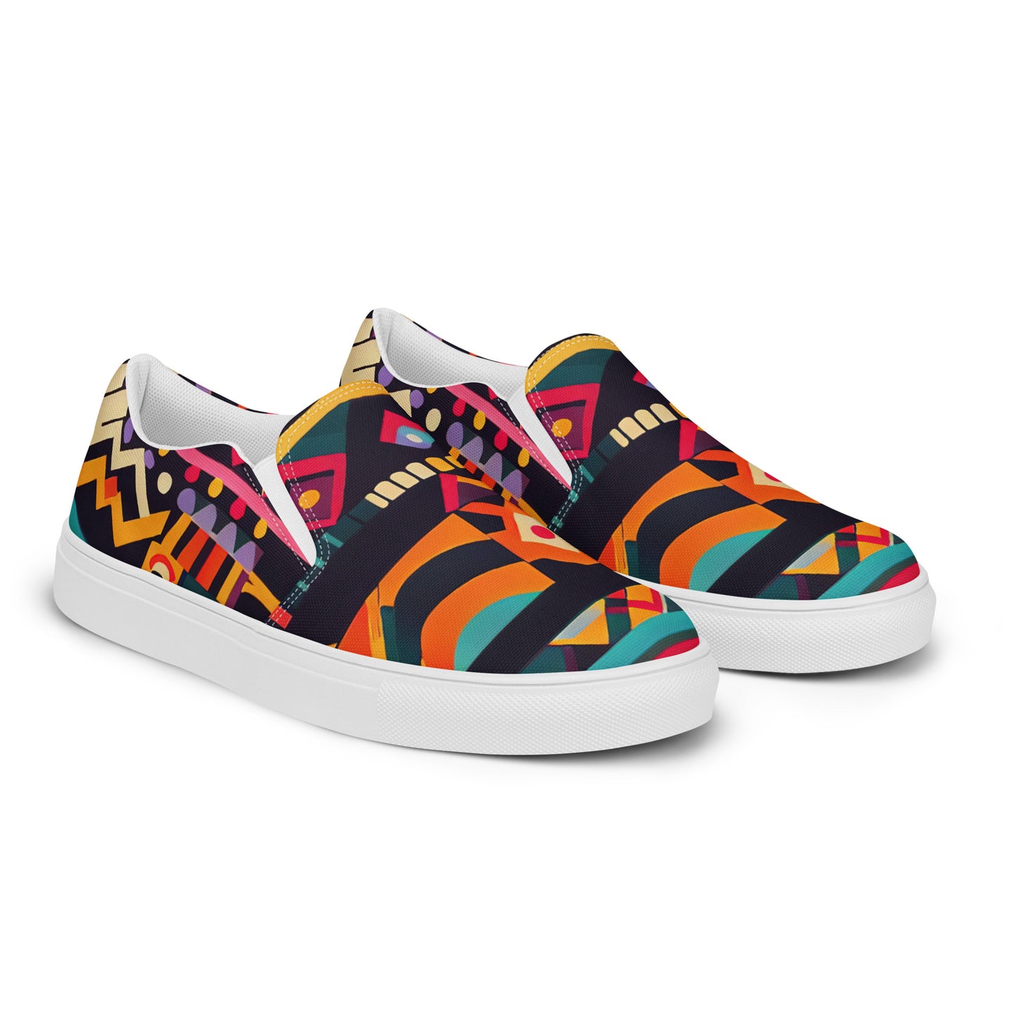 DMV 0409 Boho Women’s slip-on canvas shoes