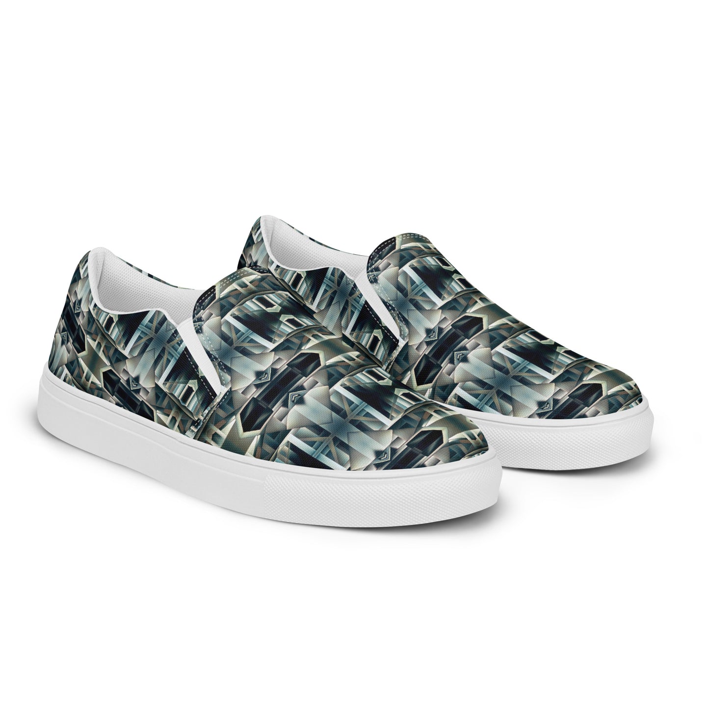 DMV 0414 Conceptual Artsy Women’s slip-on canvas shoes