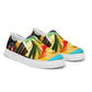 DMV 0258 Retro Art Women’s slip-on canvas shoes